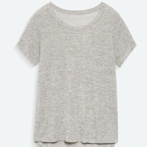 Market & Spruce Sam Hi-Lo Short-sleeve tee (L)